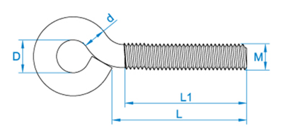 schroefoog M5x40x8 elvz