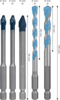 Bosch Accessoires EXPERT Tegel- en Universeelborenset HEX-9 | HardCeramic | 5-delig | 6/8mm - 2608902314 - thumbnail