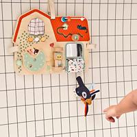 Activiteitenpaneel Boerderij - LILLIPUTIEN meerkleurig - thumbnail