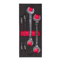 Milwaukee TOOLGUARD™ Foam inlay steeksleutelset 4-delig - 4932493630 - thumbnail