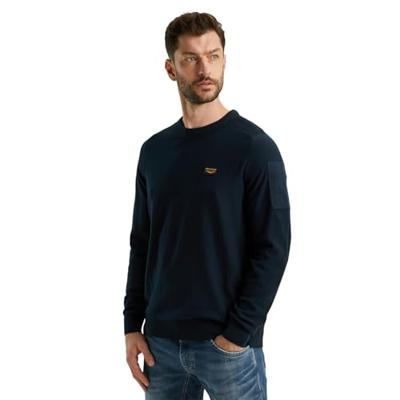 Pme Legend R-neck American Classic Singele Jersey Knit Trui 5073 - Sky Captain