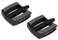 Pedaalset Marwi SP-2828 aluminium huis non-slip - zwart (op kaart) - thumbnail