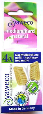 Yaweco Tandenborstelkop Medium/Hard Yaweco Tandenborstelkop Medium/Hard