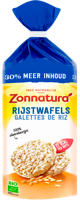 Zonnatura Rijstwafels Naturel - thumbnail
