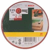 Bosch Accessories Excenterschuurpapier 25 stuks - thumbnail
