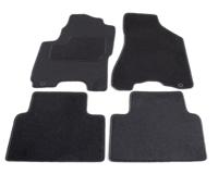 Automatten op maat - zwart stof - Kia Sportage 2004-2009 - thumbnail