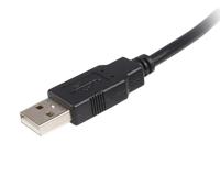 StarTech.com USB2HAB3M USB 2.0 A-naar-B-kabel (3 m, St/St) zwart - thumbnail