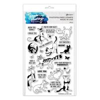 Ranger Ink Ranger • simon hurley create. clear stamp set purrfect cats - thumbnail