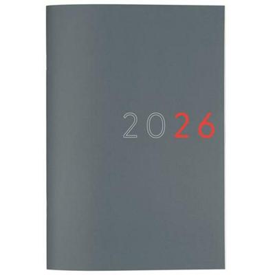 Monthly planner Finocam Grijs Papier 16,5 x 24 cm