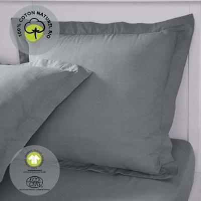 Kussensloop - VANDAAG - 63 x 63 cm - Biologisch katoen - GOTS-gecertificeerd - Oeko-Tex