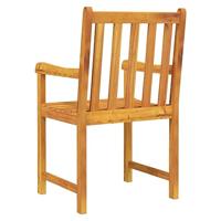 Tuinstoelen 2 st massief acaciahout - thumbnail