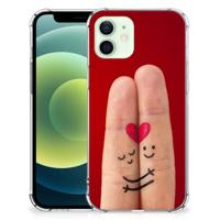 iPhone 12 Mini Anti Shock Bumper Case Liefde - Origineel Romantisch Cadeau - thumbnail