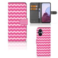 OPPO Reno 8 Lite | OnePlus Nord N20 | Telefoon Hoesje | Waves Pink - thumbnail