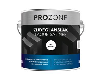 Zijdeglanslak wit (2,5ltr)