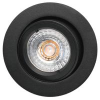 SG LED inbouwspot Jupiter Outdoor mat zwart LED GU10 914930 excl. lamp grotere randen leverbaar - thumbnail