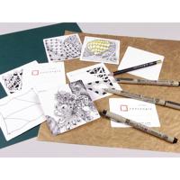 Tekenpapier Talens Sakura Zentangle Wit 20 Onderdelen - thumbnail