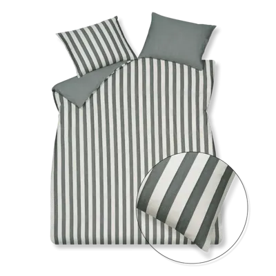 Vandyck Vandyck Home 97 Cotton Tencel Dekbedovertrek Lits-jumeaux (240x200/220) off black