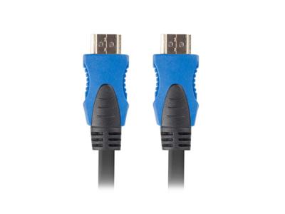 Lanberg CA-HDMI-20CU-0010-BK HDMI kabel 1m HDMI Type A (Standaard) Zwart