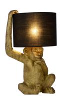 Lucide EXTRAVAGANZA CHIMP - Tafellamp - Ø 30 cm - 1xE14 - Zwart - thumbnail