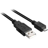 Sharkoon USB-A 2.0 > Micro USB-B kabel - thumbnail