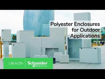 Schneider Electric NSYPLAZ2074G Schakelkast (leeg) Polyester Wit 1 stuk(s)