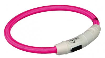 TRIXIE Honden-lichtring Pink Flash”, pink, Maat: L-XL