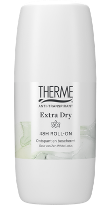 Therme Extra dry anti-transpirant zen white lotus roller 60 Milliliter Therme Extra dry anti-transpirant zen white lotus roller 60 Milliliter