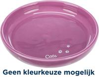 TRIXIE VOERBAK / WATERBAK KERAMIEK ASSORTI 18 CM 350 ML 4 ST - thumbnail