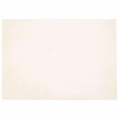 Nep Konijnenbont Tapijt Wit 140 x 200 cm Polyester