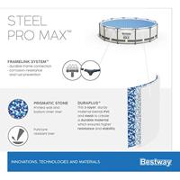 Bestway zwembad steel pro max set rond 549 - thumbnail