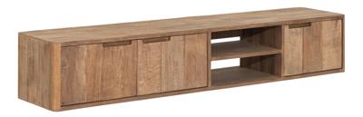 DTP Home Zwevend TV-meubel 'Bliss' Teakhout, 170cm