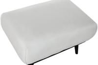 Kruk DKD Home Decor Wit Zwart 70 x 50 x 42 cm - thumbnail