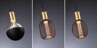 Paulmann 71134 Hanglamp E27 Zwart (mat), Goud - thumbnail
