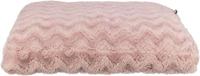 Trixie hondenkussen loki gerecycled hoekig roze - thumbnail