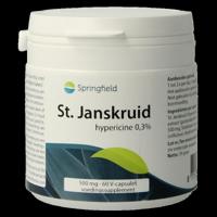 Springfield St. Janskruid 500mg 0.3% hypericine 60 Vegetarische capsules - thumbnail
