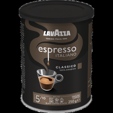 Lavazza Espresso Italiano Classico filterkoffie blik 250g bij Jumbo