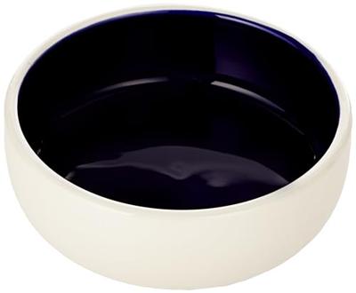 Trixie voerbak kat keramiek creme / blauw