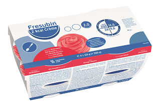 Fresubin 2 Kcal Crème 125g Fraise Des Bois/bosaardbei