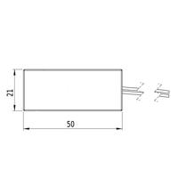 Picotronic Lasermodule Punt Rood 1 mW DD635-1-3(21x21x50) - thumbnail