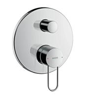 Axor Uno 3 afdekset badkraan met beugelgreep, chroom - thumbnail