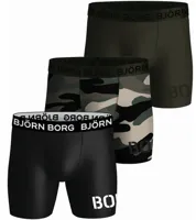 Bjorn Borg heren boxershort - Performance - 3-Pack - Army - thumbnail
