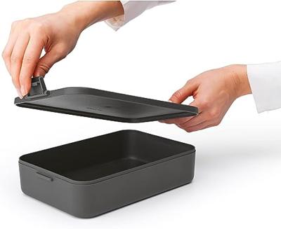 Brabantia Make & Take Lunchbox L Donkergrijs - thumbnail