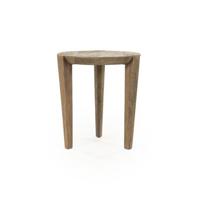 Eleonora Ronde Bijzettafel 'Davina' Mangohout, 40cm