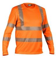 DASSY hogezichtbaarheid t-shirt carterville oranje s - thumbnail