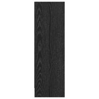Boekenkast Zwart eiken 80 x 24 x 109 cm Spaanplaat - thumbnail