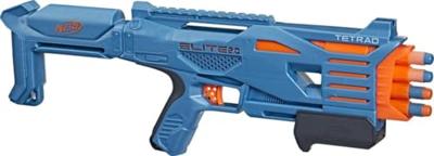 Nerf elite 2.0 tetrad blaster + 4 darts