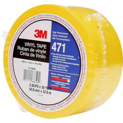 3M 471G50IW PVC-plakband Geel (l x b) 33 m x 50 mm 1 stuk(s)