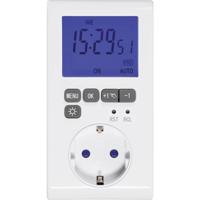 Sygonix SY-3057190 Stopcontact-schakelklok Digitaal Weekprogramma 3680 W IP20 Countdown-functie, Timer-functie - thumbnail