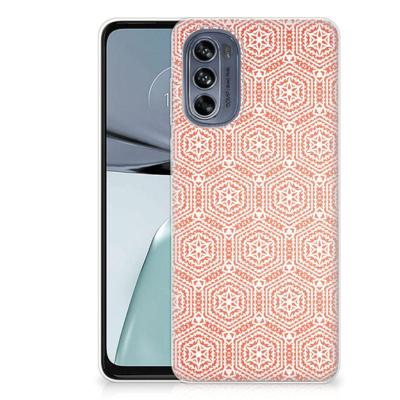 Motorola Moto G62 5G | TPU bumper | Pattern Orange