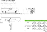 NHN Deurdranger 83V EN2-4 zilverkleur - thumbnail